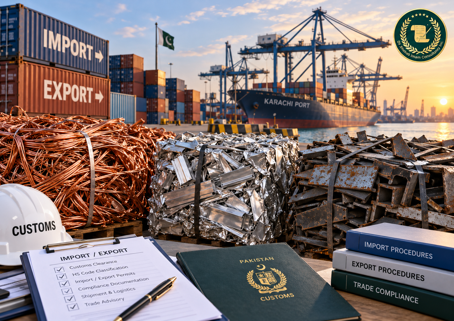 How to Import and Export Copper, Aluminium & Steel Scrap in Pakistan?